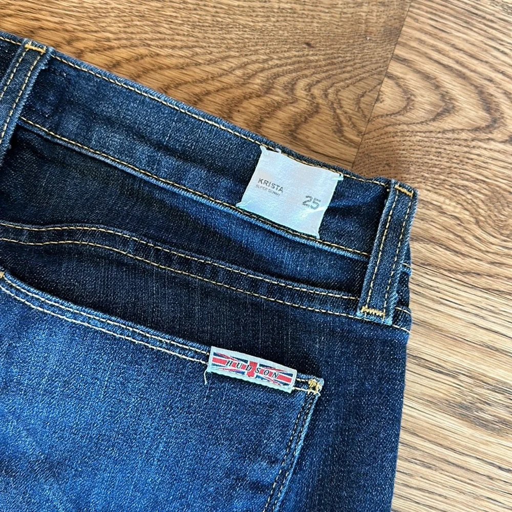 Hudson Krista Super Skinny Jean Size 25 - Picture 6 of 6